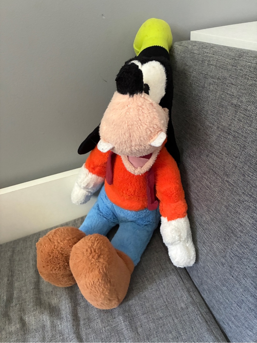 Goofy Plush Toy for Kids - Orange/Blue/Brown